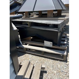 ****CUPOLA PARTS****48" CUPOLA BASE, BLACK 6/12 PITCH BASE ONLY