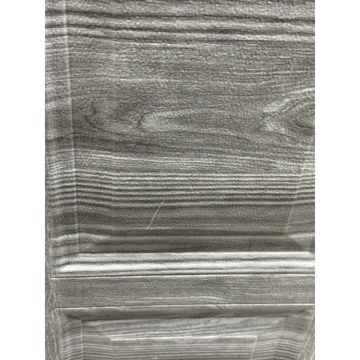 8X8 Amarr Insulated GRAY WOODGRAIN Short Raised Panel No Glass