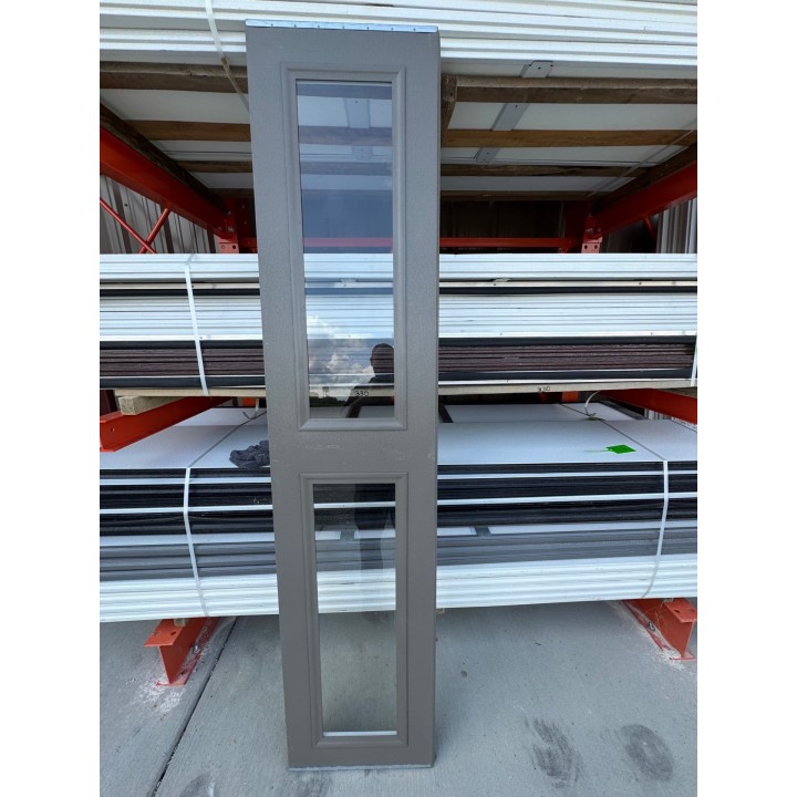 8X8 Amarr TerrraTone un-Insulated Long Raised Panel With Glass