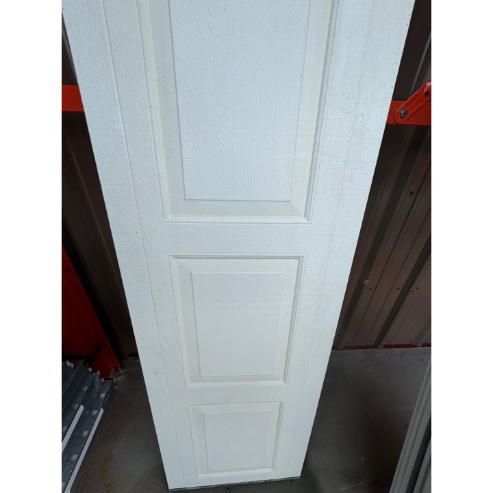 8X8 Haas White un-Insulated Short Raised Panel No Glass