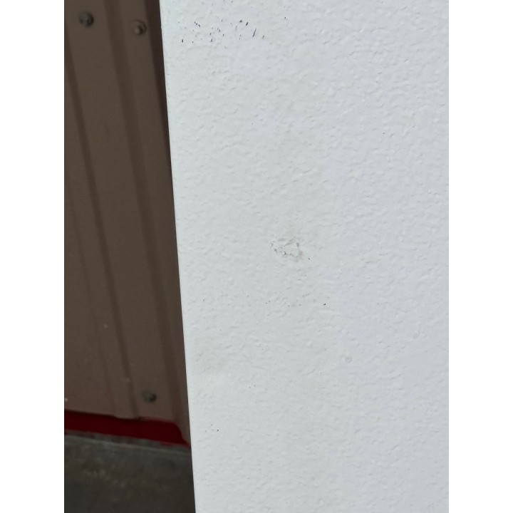 9X8 Amarr Black Steel Back No Glass