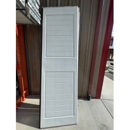 9X8 Amarr White un-Insulated With Glass