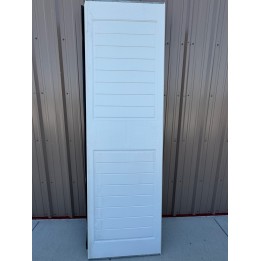 9X8 Amarr White un-Insulated With Glass Long Panel Bead Board