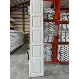 10x7 Hormann White un-Insulated Short Raised Panel No Glass