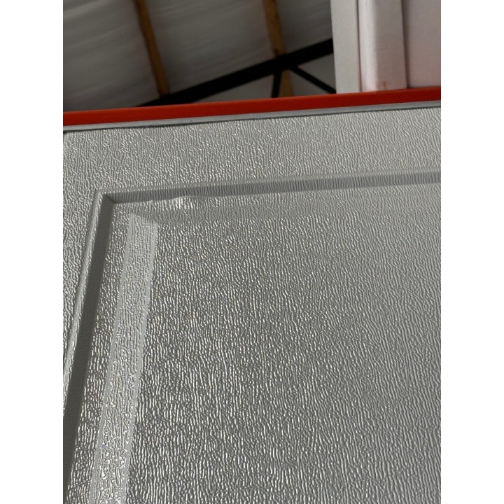 10x7 Hormann White un-Insulated Short Raised Panel No Glass