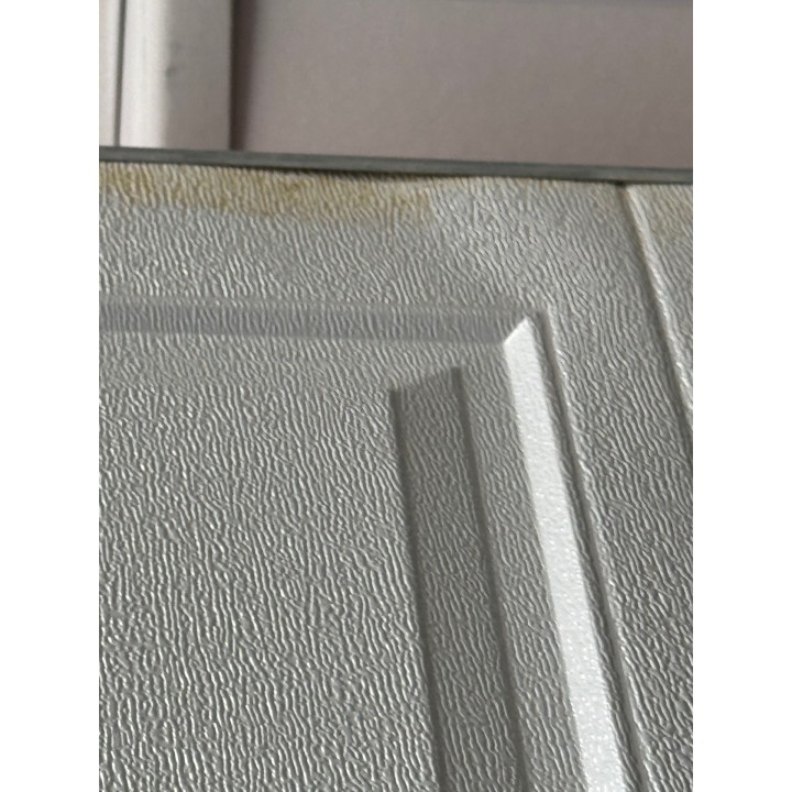 10x7 Hormann White un-Insulated Short Raised Panel No Glass