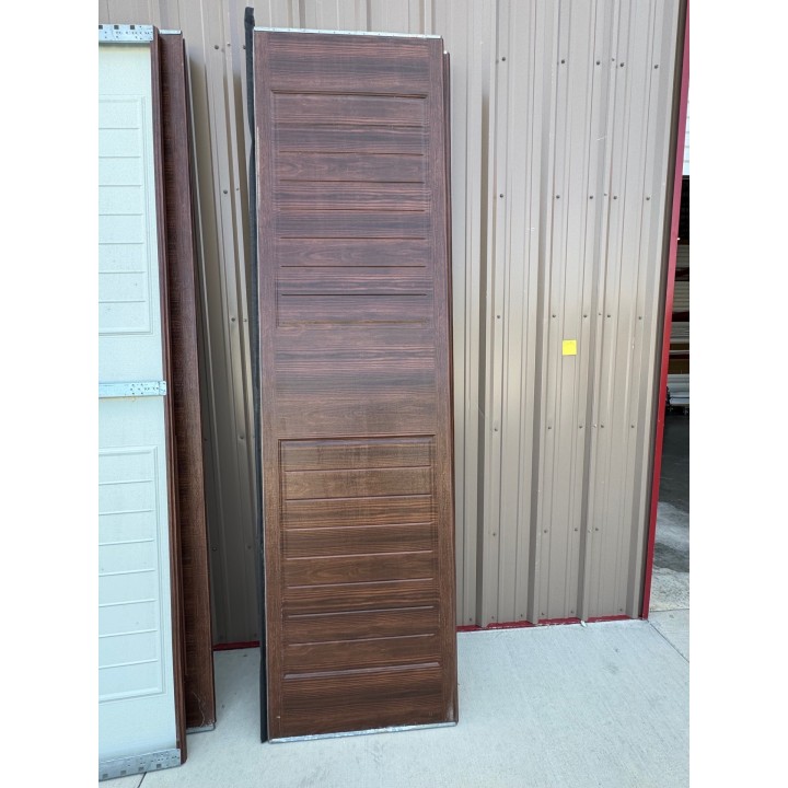 10x8 Amarr Walnut Un-insulated No Glass