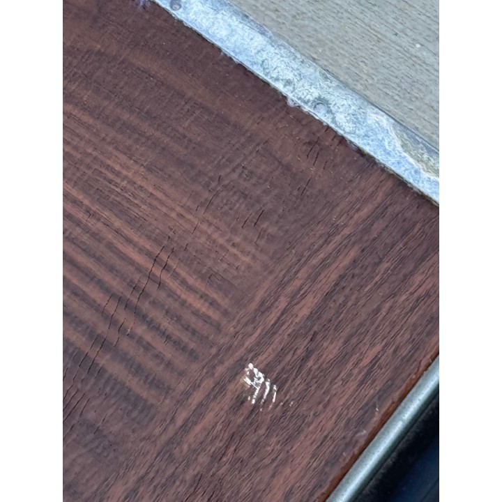 10x8 Amarr Walnut Un-insulated No Glass