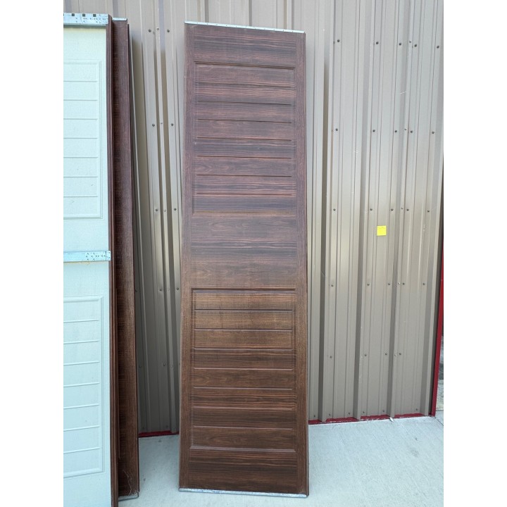 10x8 Amarr Walnut Un-insulated No Glass