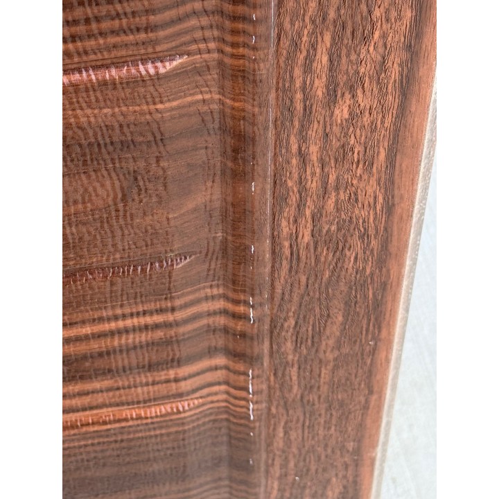 10x8 Amarr Walnut Un-insulated No Glass