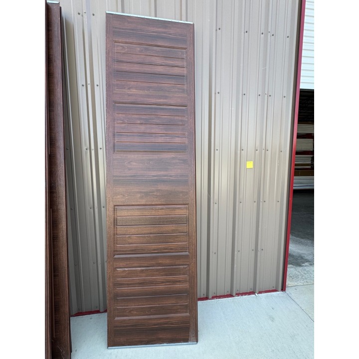 10x8 Amarr Walnut Un-insulated No Glass