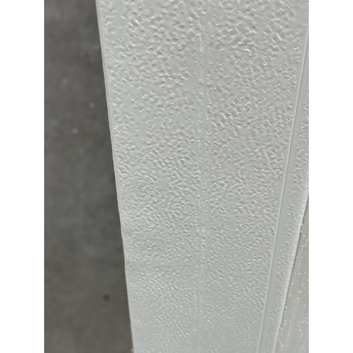 10x8 Pro Door White Un-Insulated Short Raised Panel With Glass