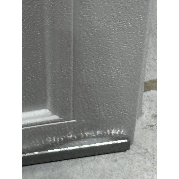 10x8 Pro Door White Un-Insulated Short Raised Panel With Glass