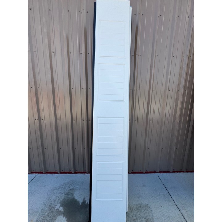10X9 Macc White un-Insulated With Glass