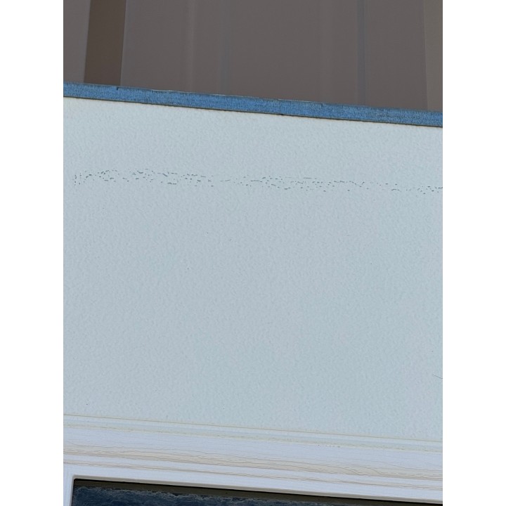 10X9 Macc White un-Insulated With Glass