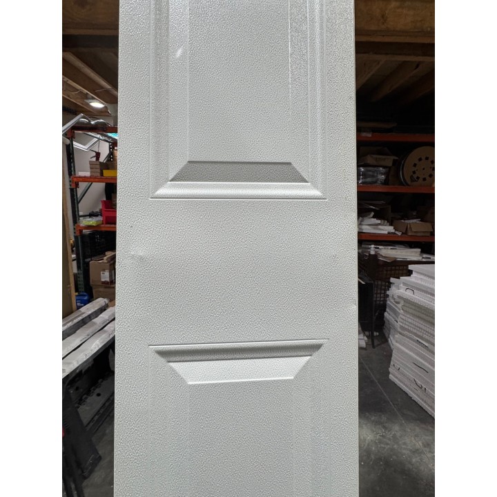 10X10 Amarr White un-Insulated Long Raised Panel No Glass