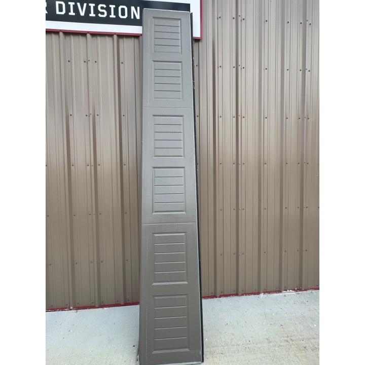 12X7 Amarr TerrraTone un-Insulated No Glass