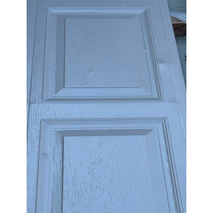 12x7 Macc un-Insulated Wicker Tan Short Raised Panel No Glass