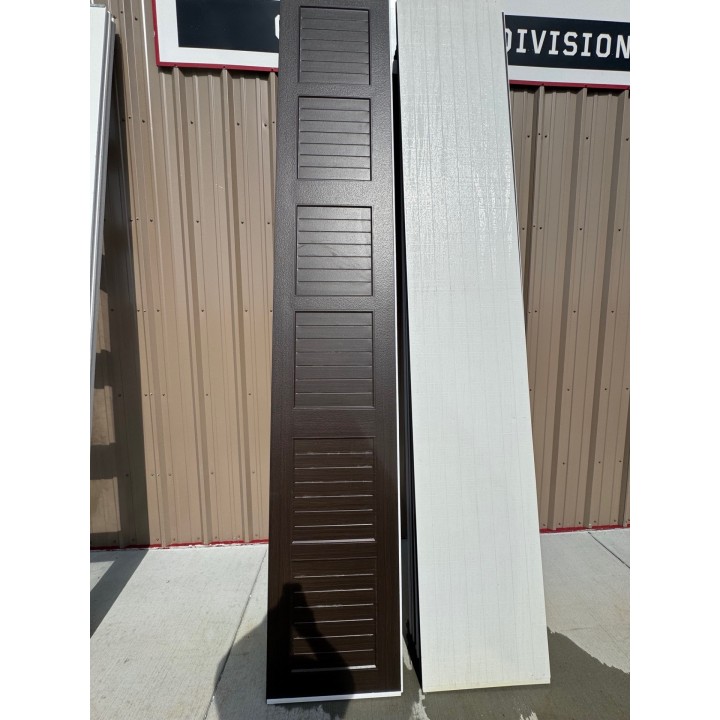 12x12 Haas Mahogany Steel Back No Glass
