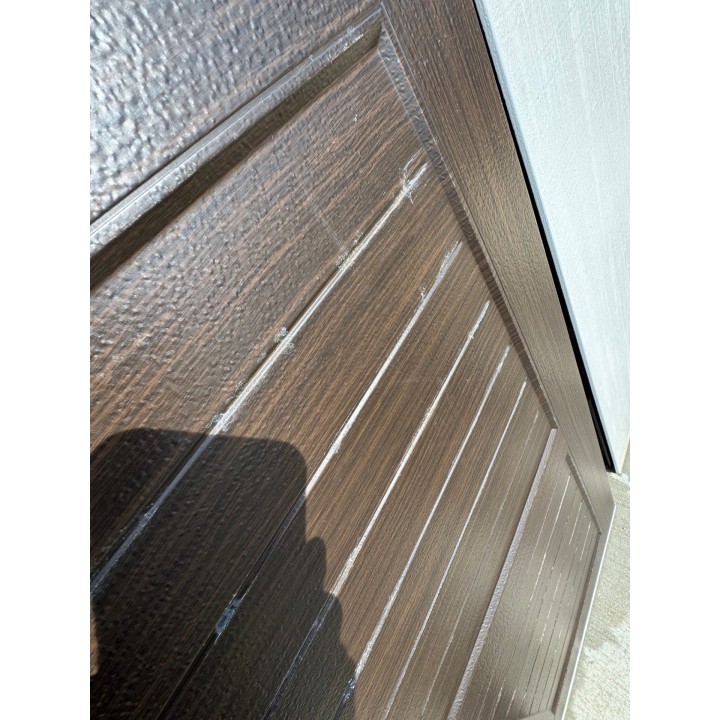 12x12 Haas Mahogany Steel Back No Glass