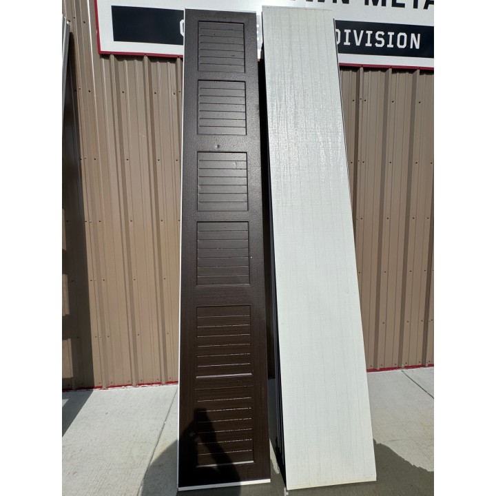 12x12 Haas Mahogany Steel Back No Glass