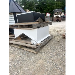 ****CUPOLA PARTS**** 36" PURE WHITE BASE ONLY 4/12