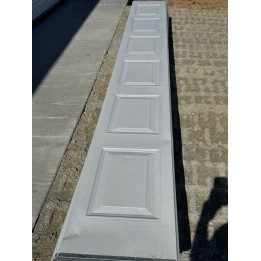 14x9 Amarr White Un-Insulated Short Raised Panel No Glass