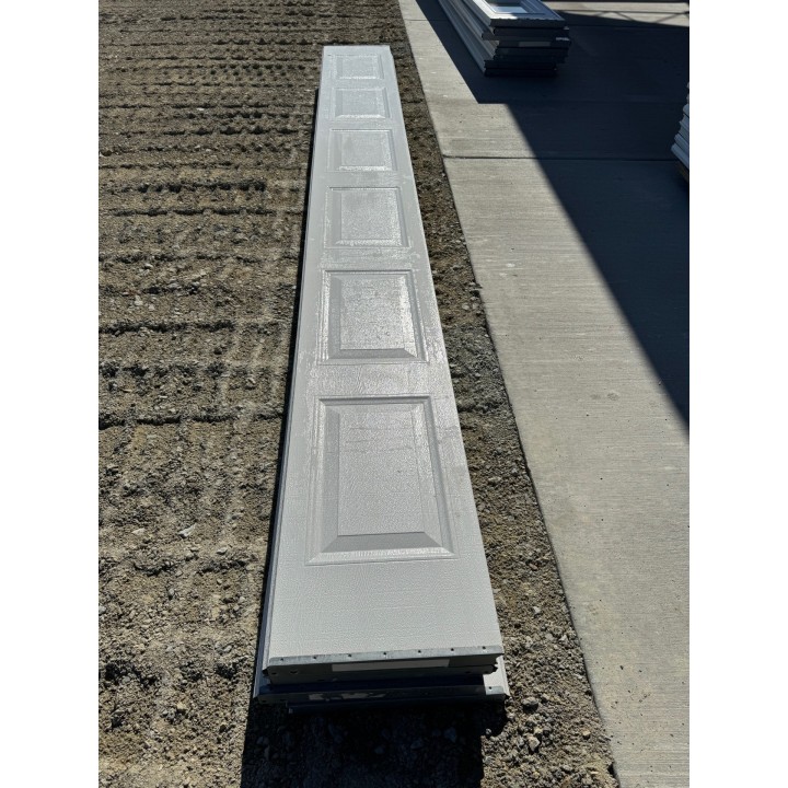 14x9 Amarr White Un-Insulated Short Raised Panel No Glass