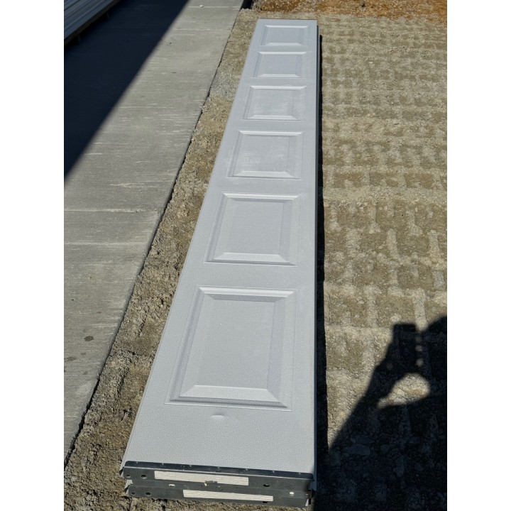 14x9 Amarr White Un-Insulated Short Raised Panel No Glass