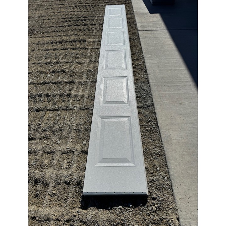 14x9 Amarr White Un-Insulated Short Raised Panel No Glass