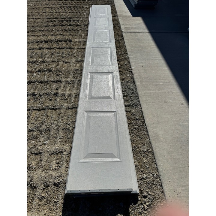 14x9 Amarr White Un-Insulated Short Raised Panel No Glass