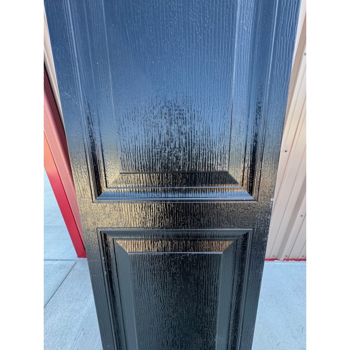 14x9 CHI Black Un-insulated Short Raised Panel No Glass