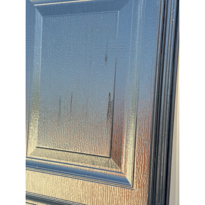 14x9 CHI Black Un-insulated Short Raised Panel No Glass