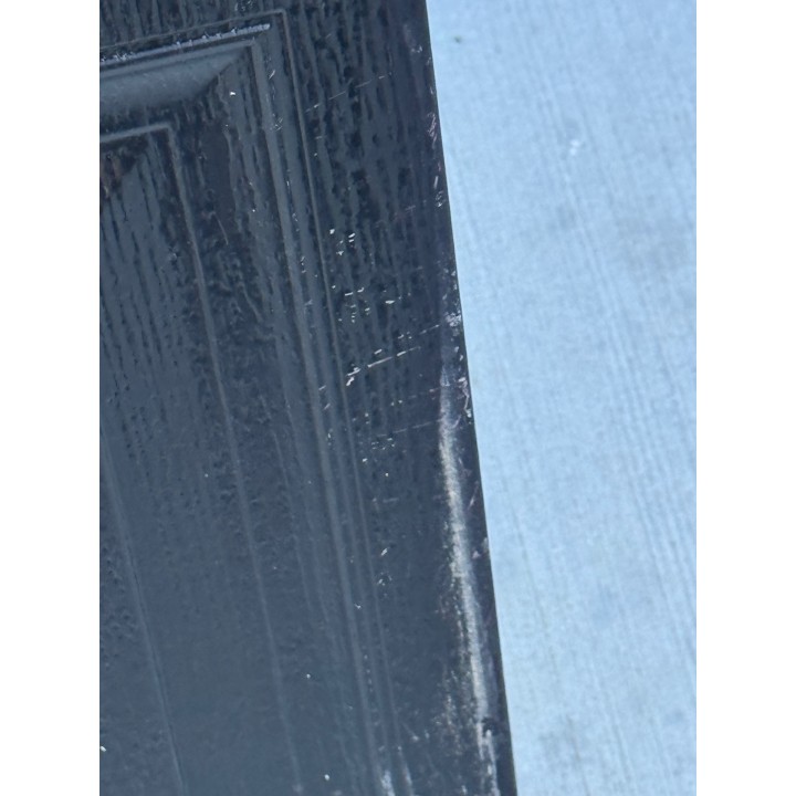 14x9 CHI Black Un-insulated Short Raised Panel No Glass