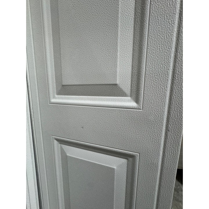 14x12 Amarr White Un-insulated Short Raised Panel No Glass