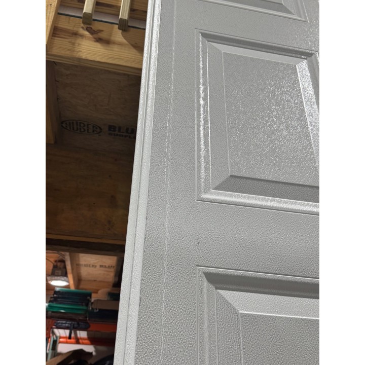14x12 Amarr White Un-insulated Short Raised Panel No Glass