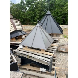 ****CUPOLA PARTS****36" COUNTY CHARCOAL ROOF ONLY (DAMAGED)
