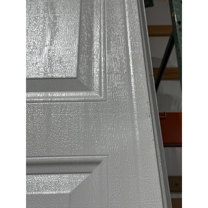 14x14 Amarr White Un-insulated Short Raised Panel No Glass