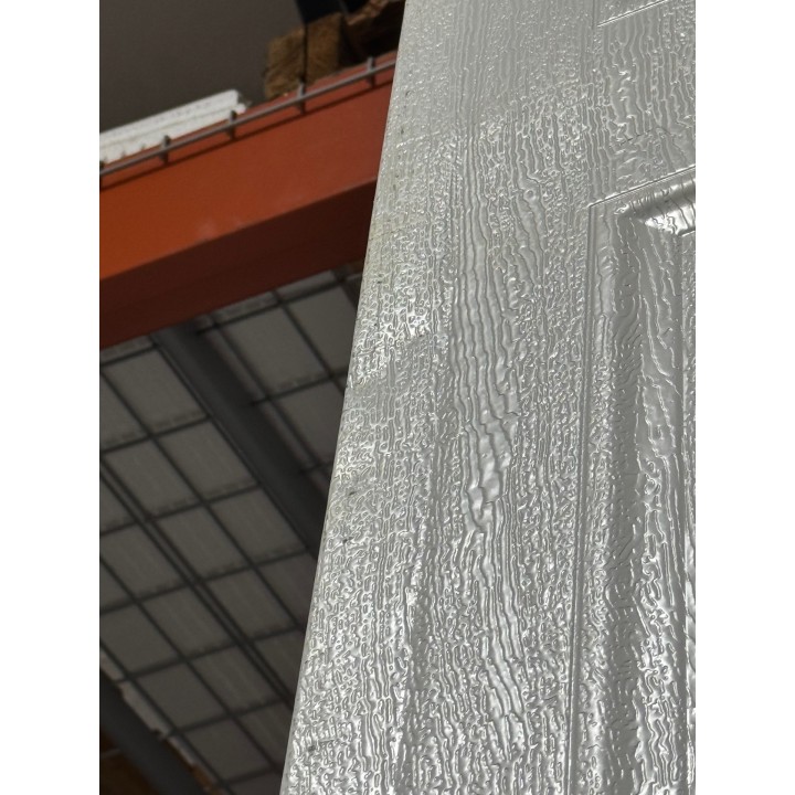 14x14 Amarr White Un-insulated Short Raised Panel No Glass