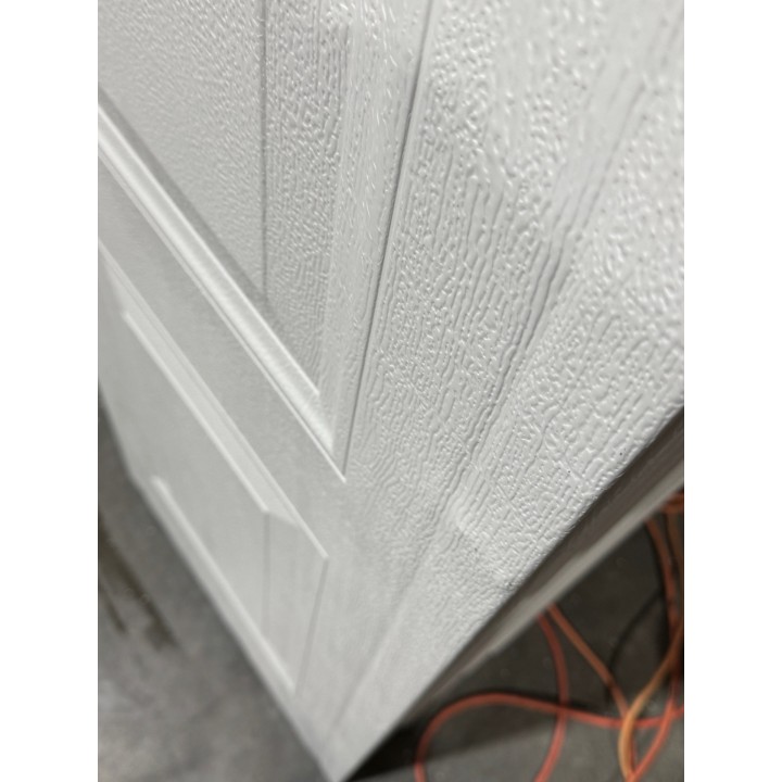 14x14 Amarr White Un-insulated Short Raised Panel No Glass