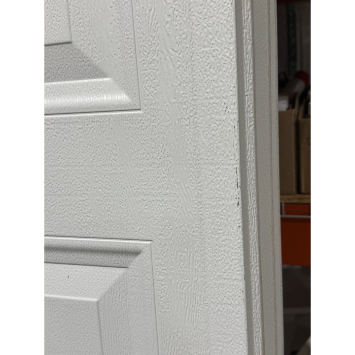 14x14 Amarr White Un-insulated Short Raised Panel No Glass