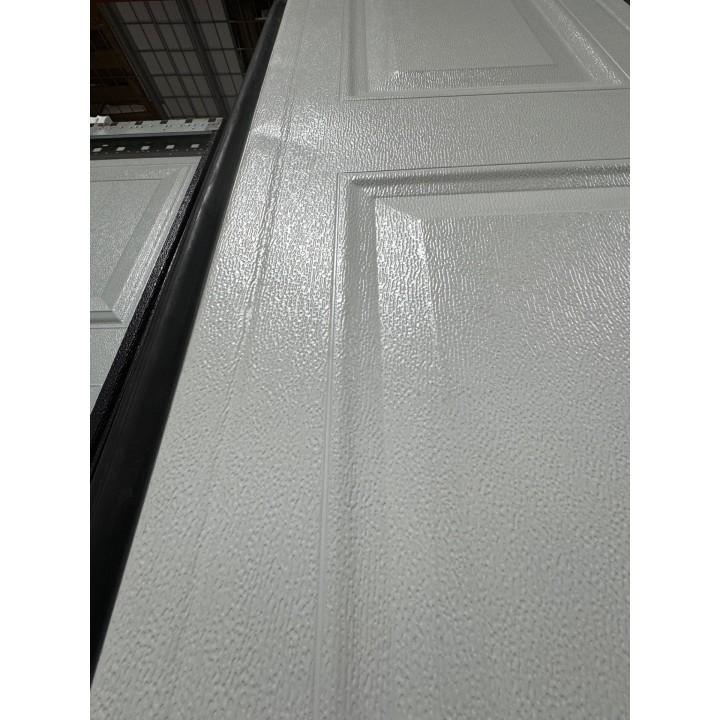 14x14 Amarr White Un-insulated Short Raised Panel No Glass