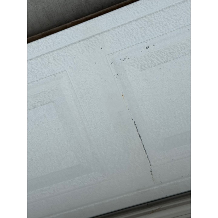 18x7 Amarr White Un-Insulated Short Raise Panel No Glass