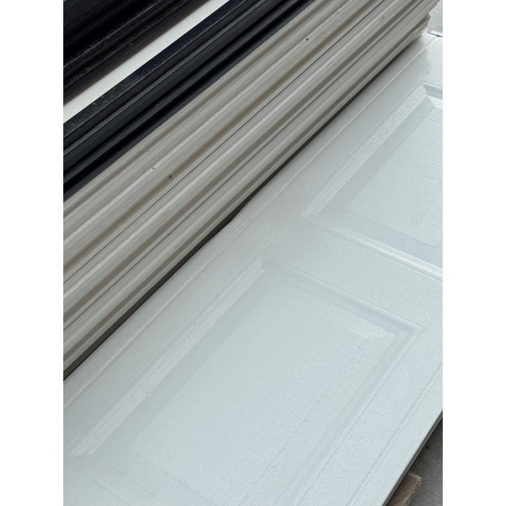 18x7 Amarr White Un-Insulated Short Raise Panel No Glass