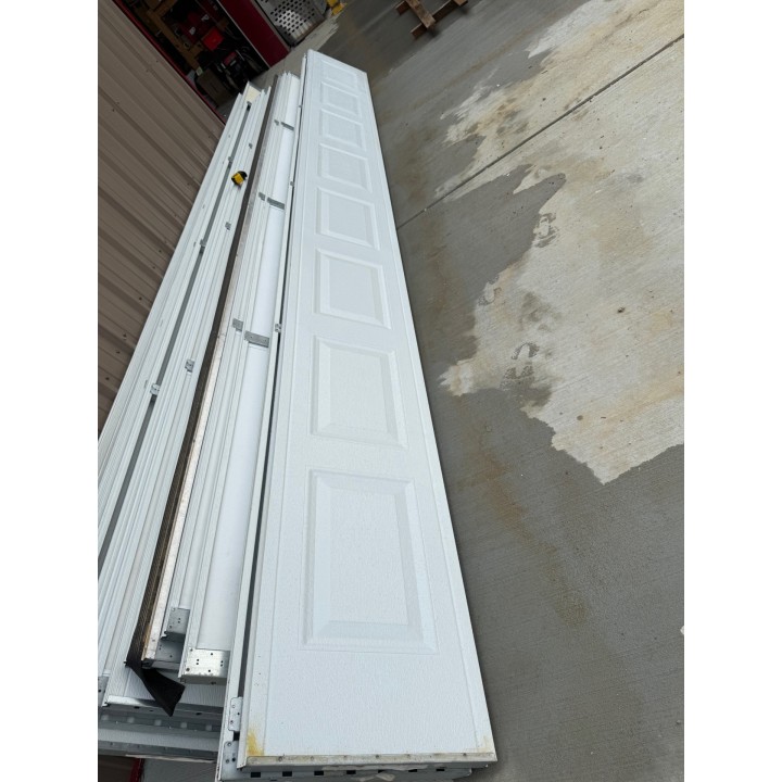 18x7 Amarr White Un-Insulated Short Raise Panel No Glass