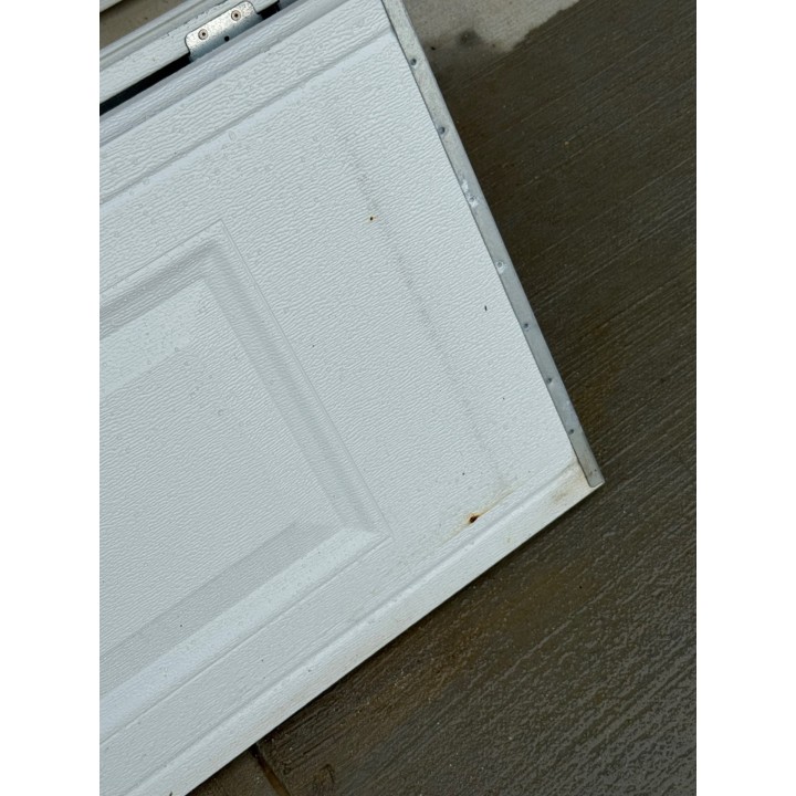 18x7 Amarr White Un-Insulated Short Raise Panel No Glass