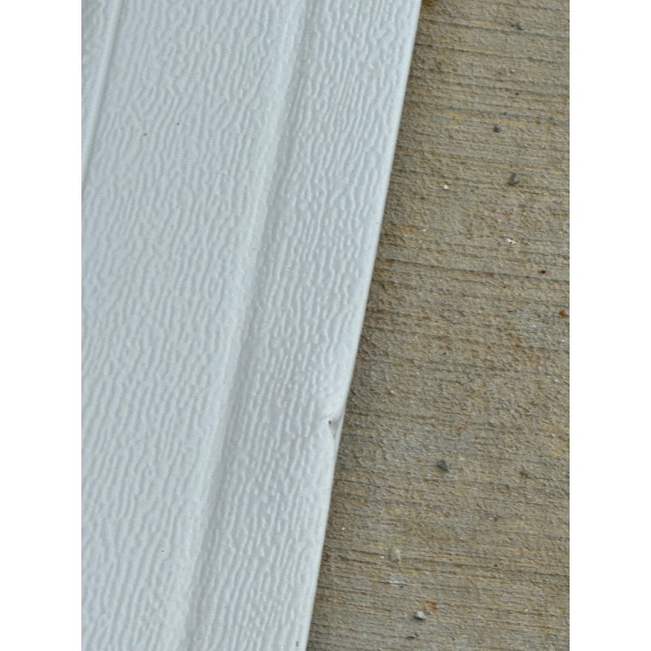 18x7 Amarr White Un-Insulated Short Raise Panel No Glass
