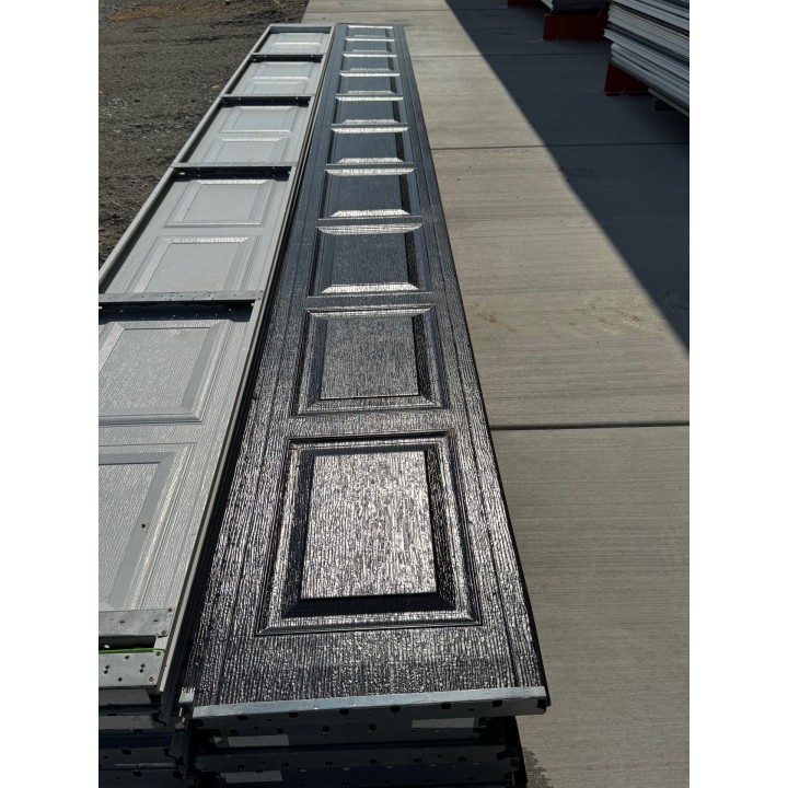 20x10 Macc Black Un-insulated Short Raised Panel