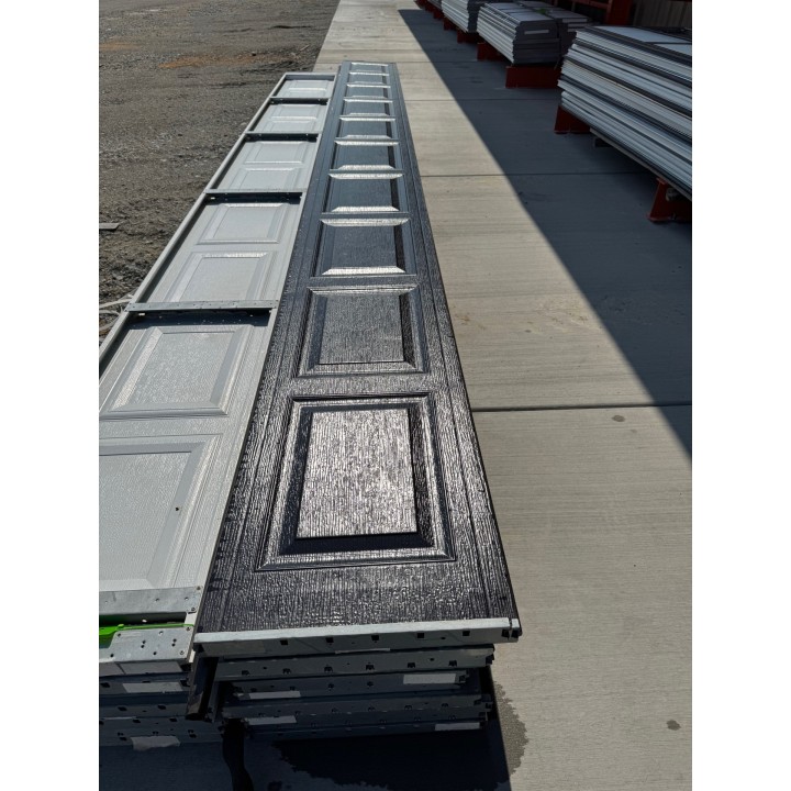 20x10 Macc Black Un-insulated Short Raised Panel