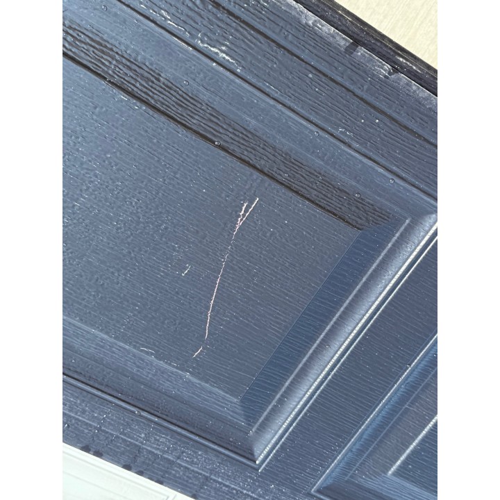 20x10 Macc Black Un-insulated Short Raised Panel